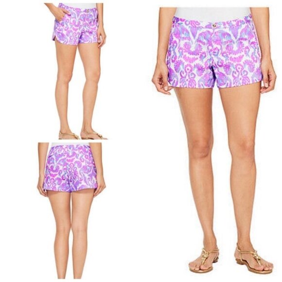 LIILLY PULITZER Adie Shorts NWT Size 00 - Picture 1 of 8